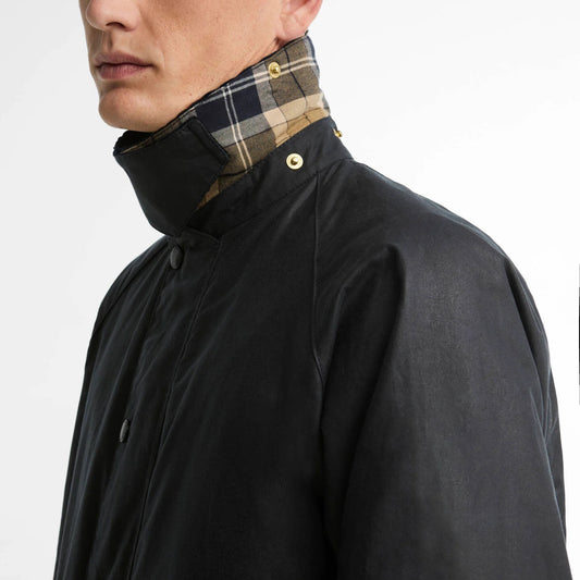 Icons Transport Waxed Jacket - Navy