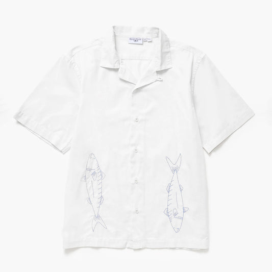 Mackerel Shirt - Off White