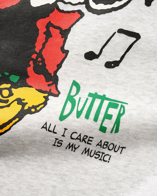 Peanuts Music Crewneck - Ash
