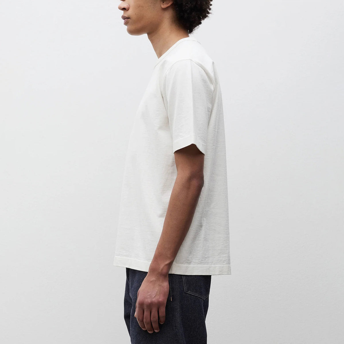 Elmelunde Soft Compact Cotton T-Shirt - White