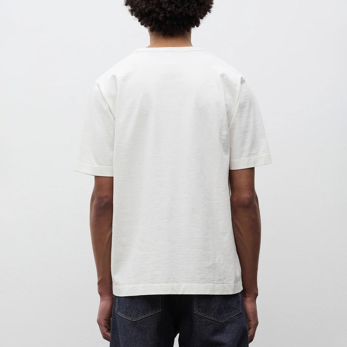 Elmelunde Soft Compact Cotton T-Shirt - White