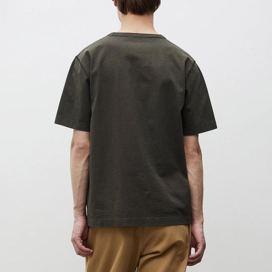 Elmelunde Soft Compact Cotton T-Shirt - Beech Green