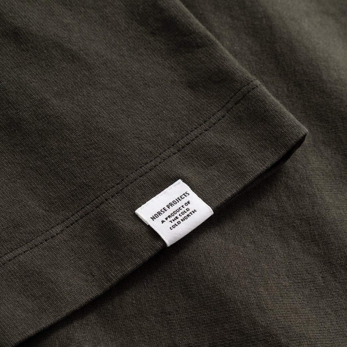 Elmelunde Soft Compact Cotton T-Shirt - Beech Green