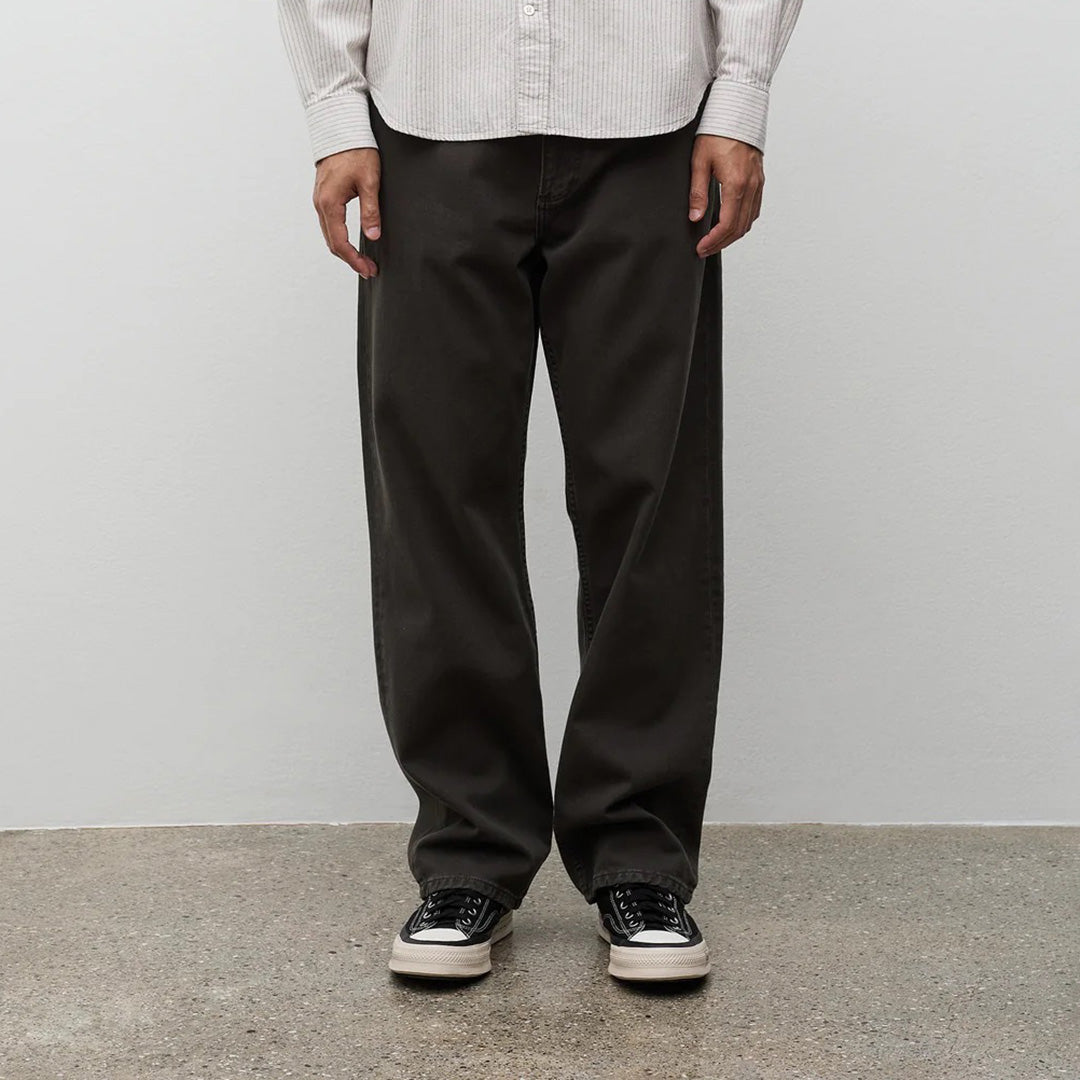 Korshavn Relaxed  5 Pocket Heavy Twill - Beech Green