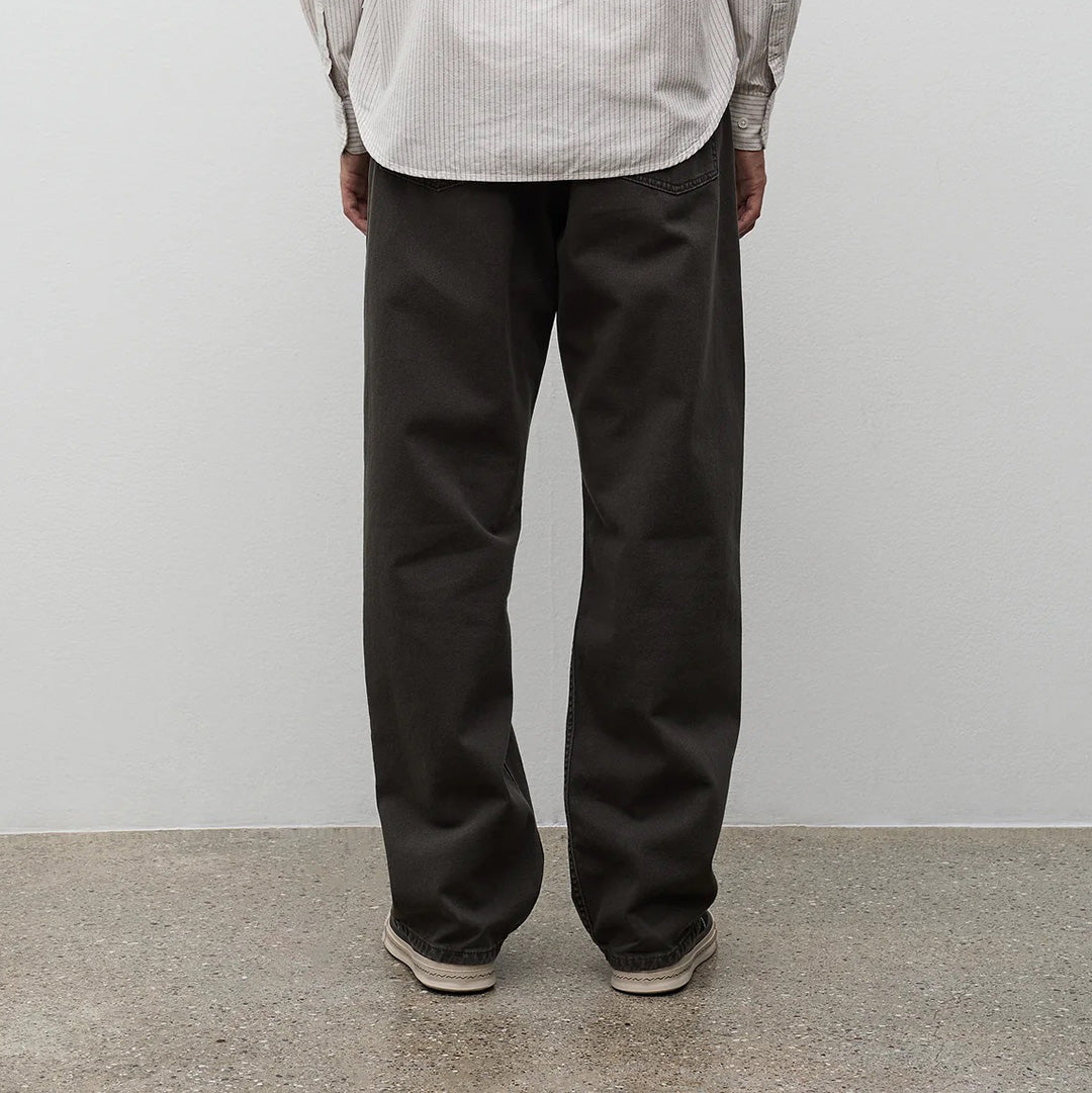 Korshavn Relaxed  5 Pocket Heavy Twill - Beech Green