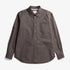 Kongshoved Cotton Faded Pigment Dyed Relaxed Shirt - Shale