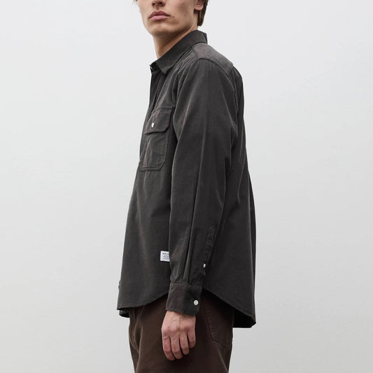Kongshoved Relaxed Micro Cord Shirt - Beluga