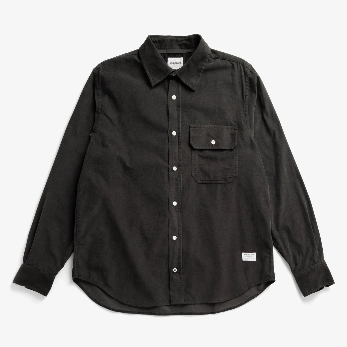 Kongshoved Relaxed Micro Cord Shirt - Beluga