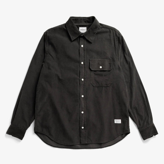Kongshoved Relaxed Micro Cord Shirt - Beluga