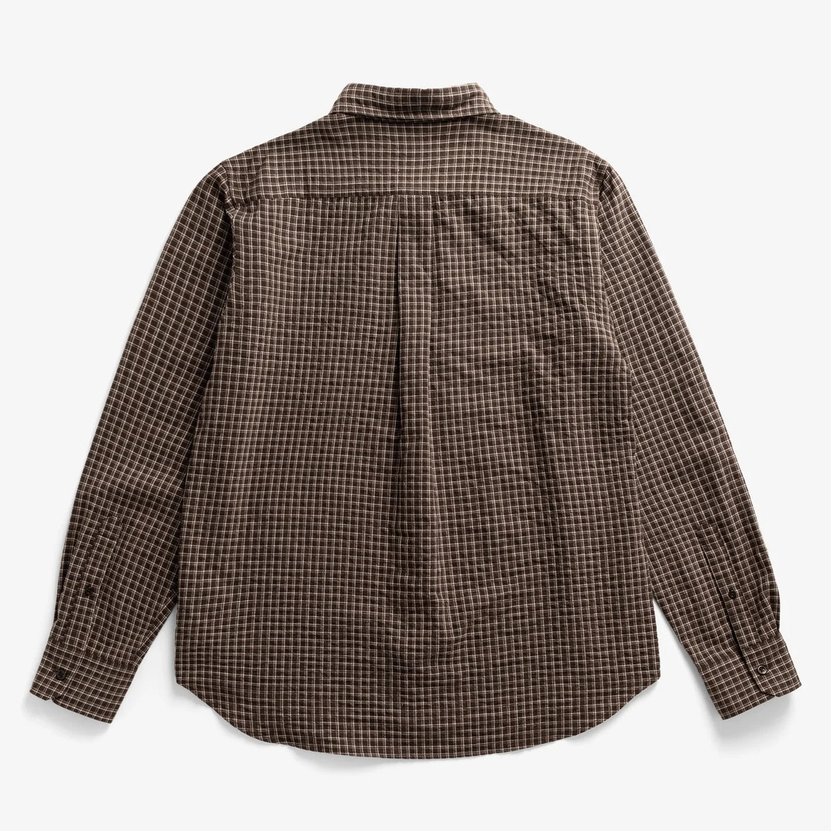 Kongshoved Check Relaxed Shirt - Delicioso Brown