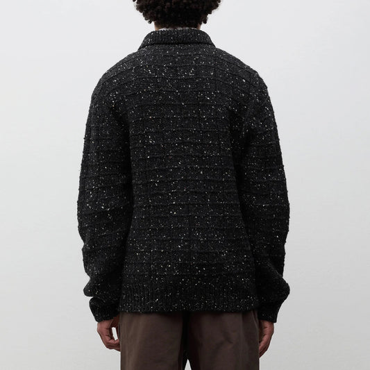 Aldrup Donegal Square Jacket - Charcoal Melange
