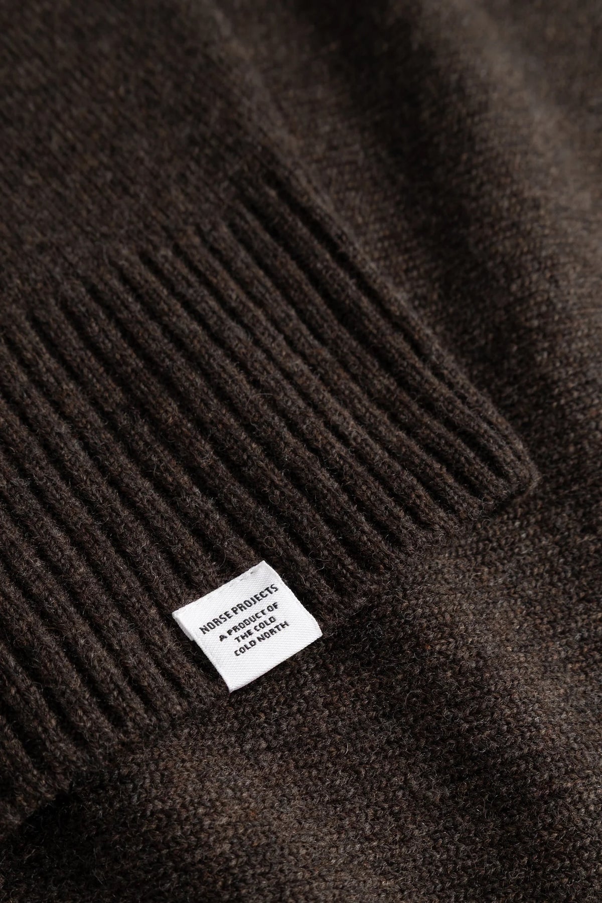 Stensmark Merino Lambswool Sweater - Heathland Brown
