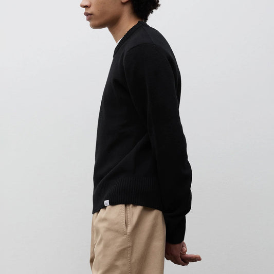 Stensmark Merino Lambswool Sweater - Black