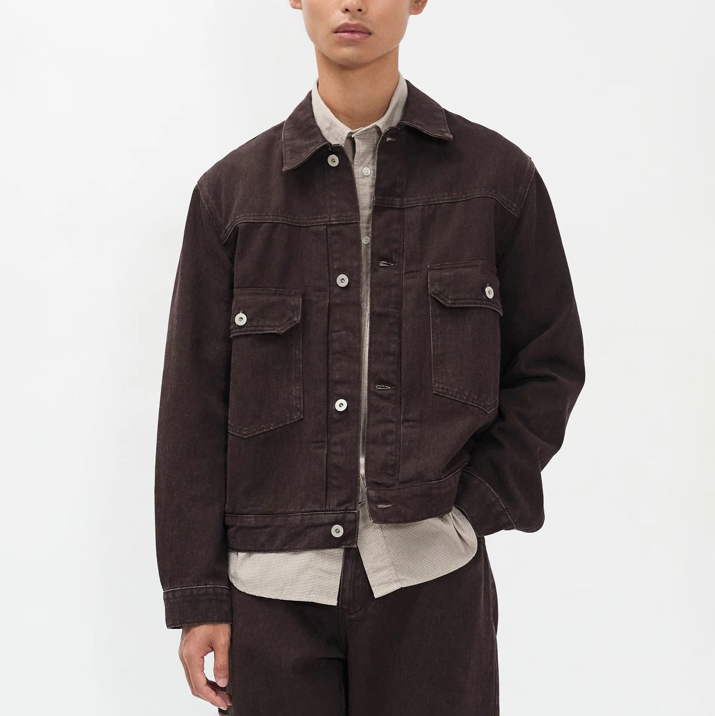 Storadal Resist Dyed Twill Type II Jacket - Shale