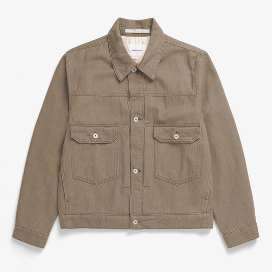 Storadal Resist Dyed Twill Type II Jacket - Walnut