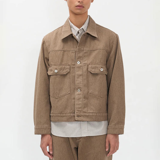 Storadal Resist Dyed Twill Type II Jacket - Walnut