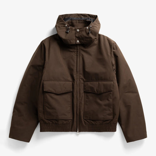 Kastrup Gore-Tex Windstopper Bomber Jacket - Delicioso Brown