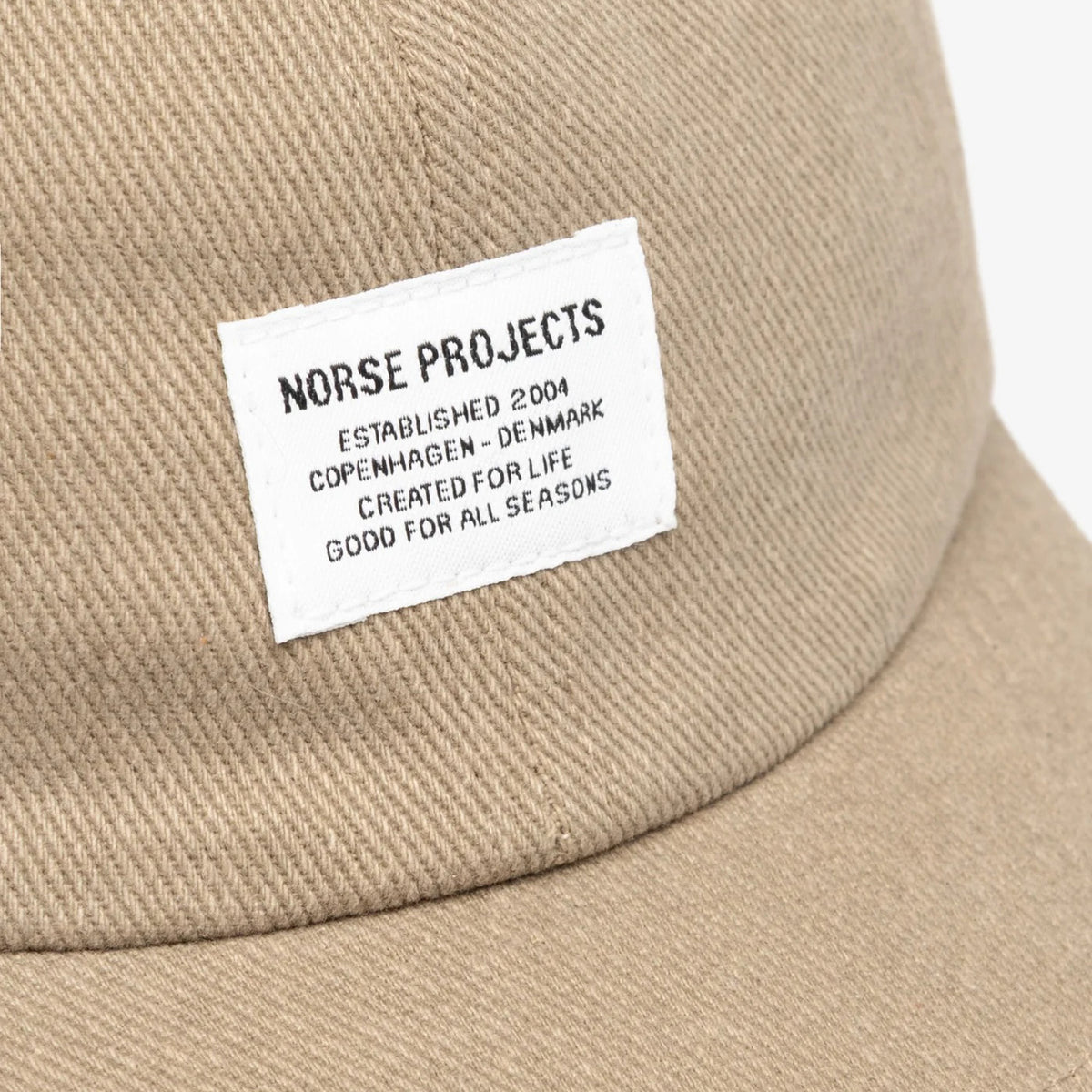 Bull Twill Denim 6-Panel Cap - Vetiver