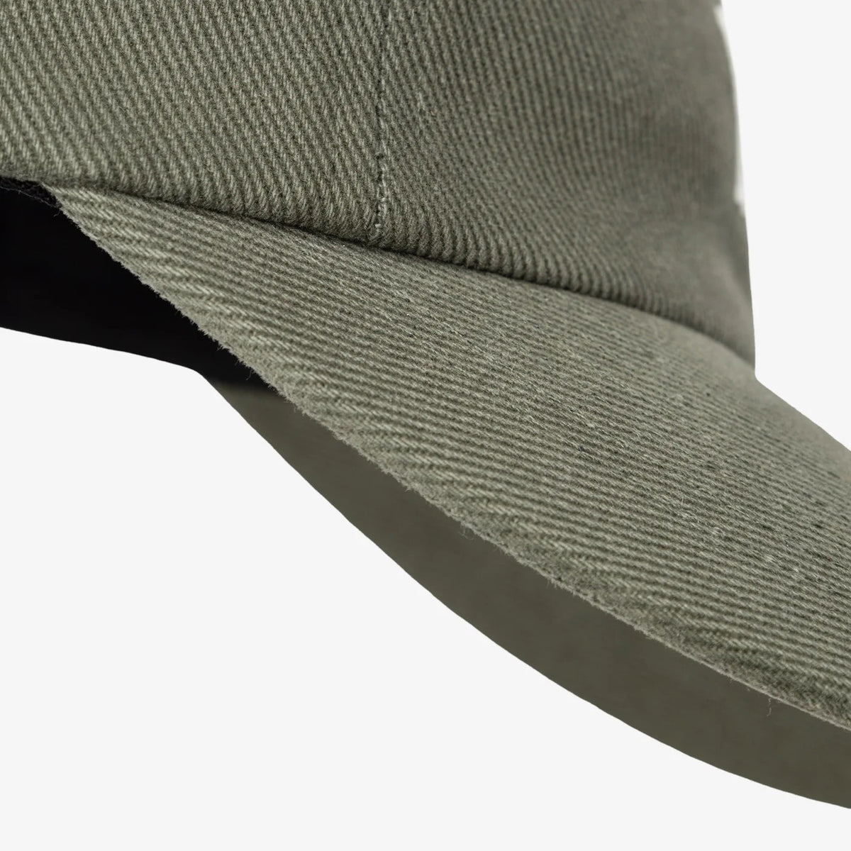 Bull Twill Denim 6-Panel Cap - Dusty Olive