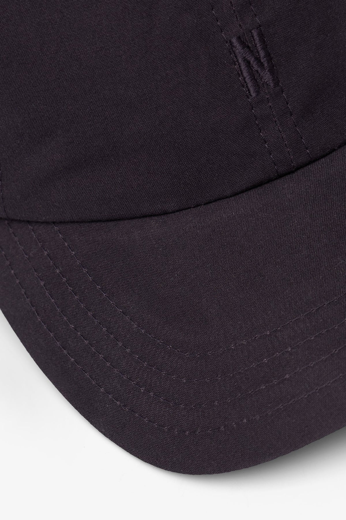 Wax Cotton 6-Panel Cap - Darkest Purple