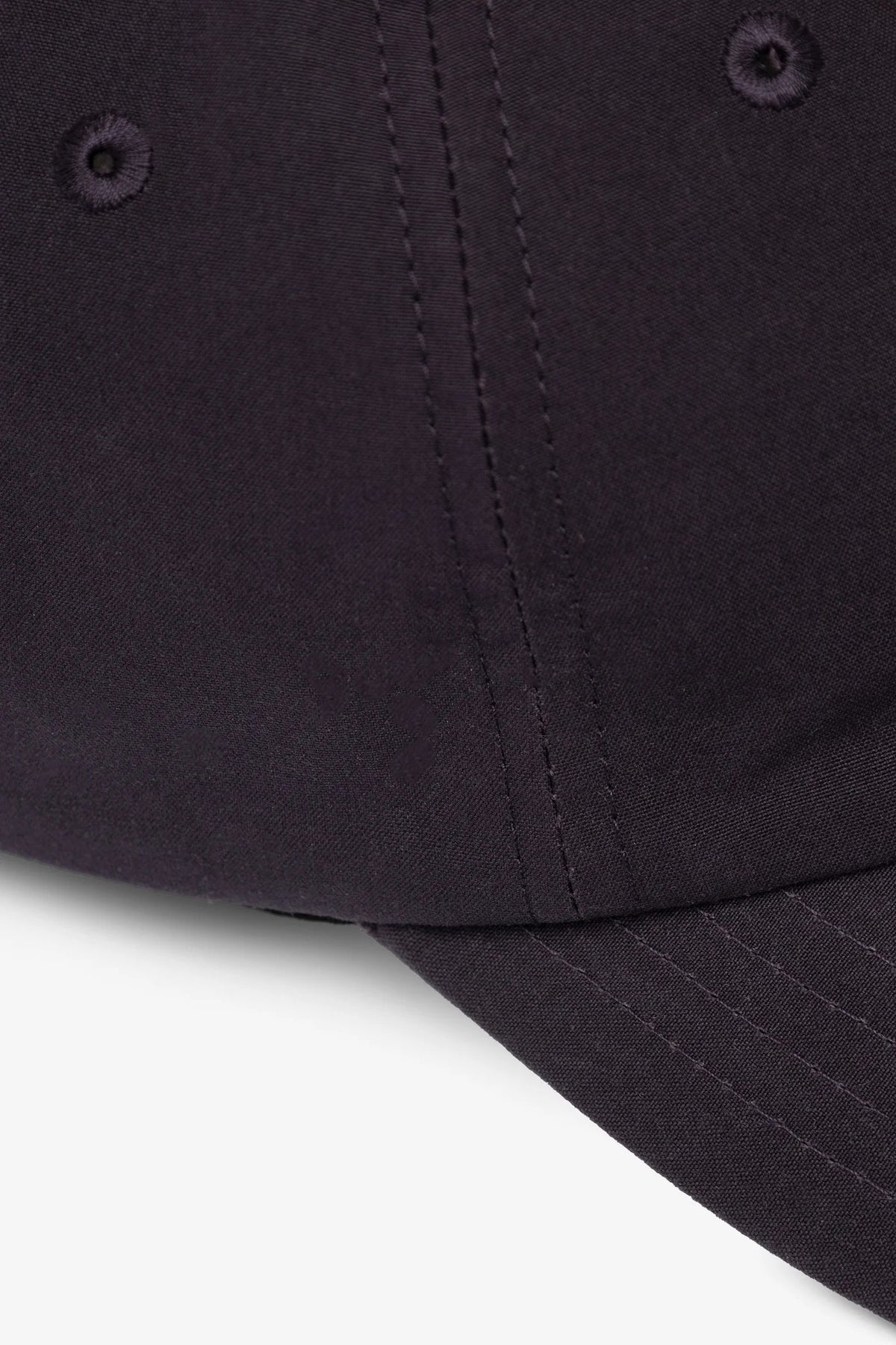 Wax Cotton 6-Panel Cap - Darkest Purple