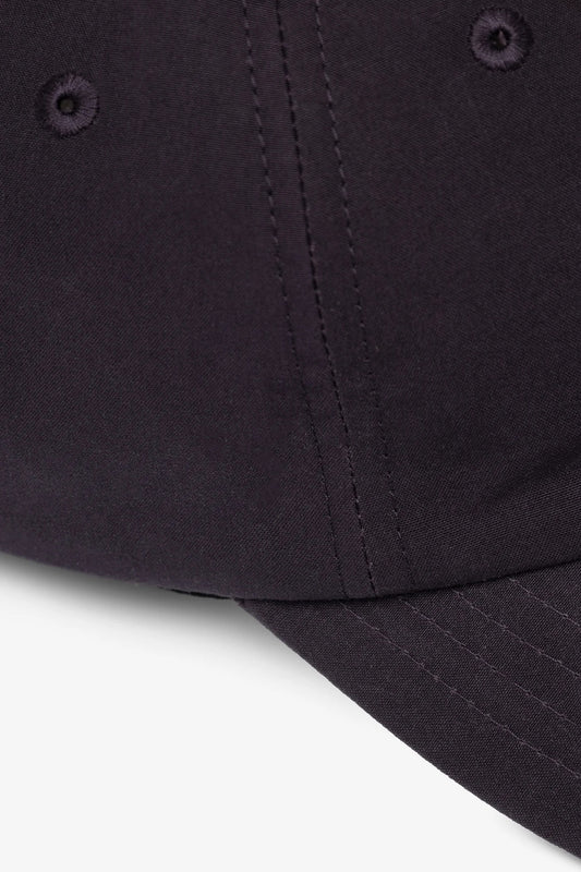 Wax Cotton 6-Panel Cap - Darkest Purple