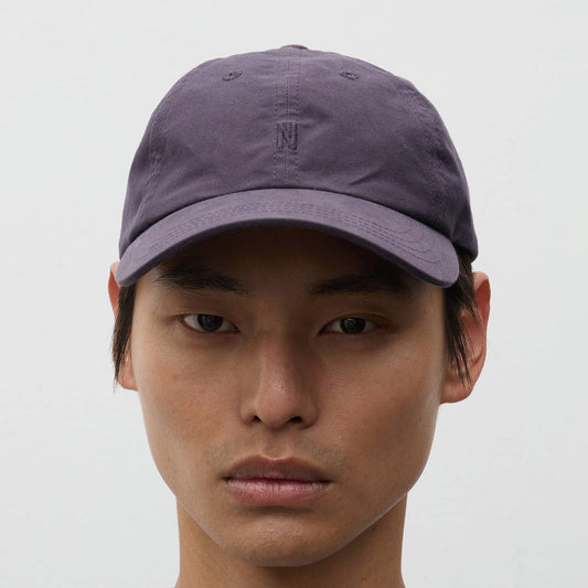 Wax Cotton 6-Panel Cap - Darkest Purple