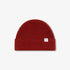 Wool Cotton Rib Beanie - Cowhide