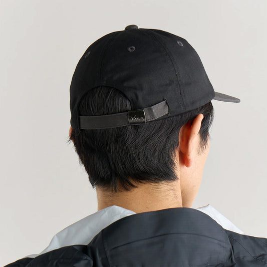 Cotton Twill Bi-Color Cap - Black