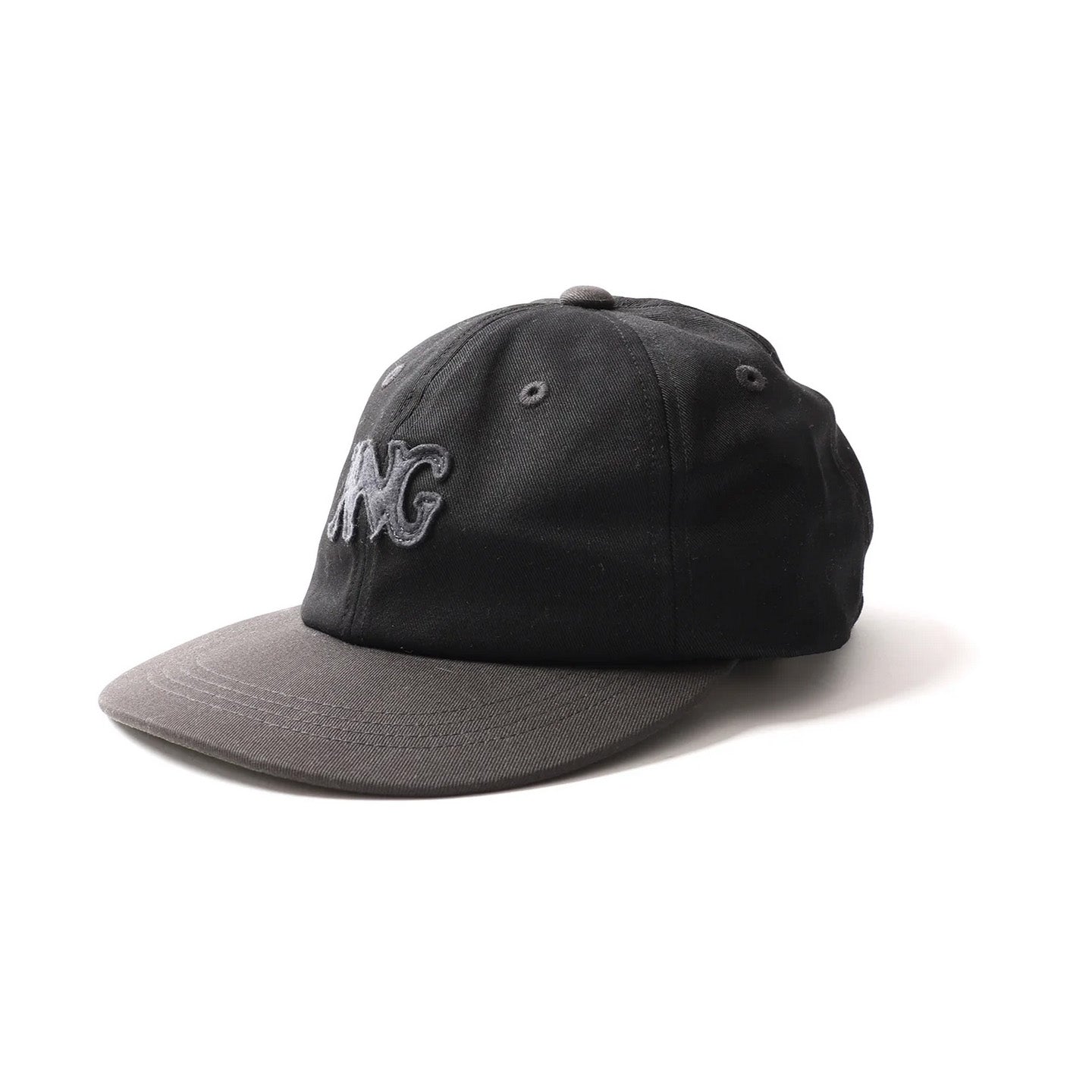 Cotton Twill Bi-Color Cap - Black
