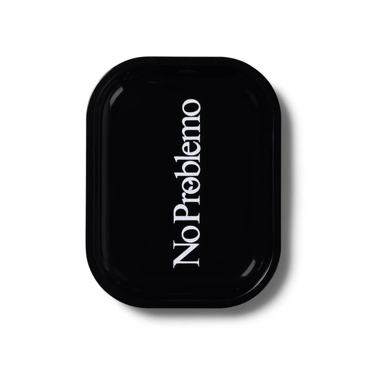 No Problemo Metal Tray - Black