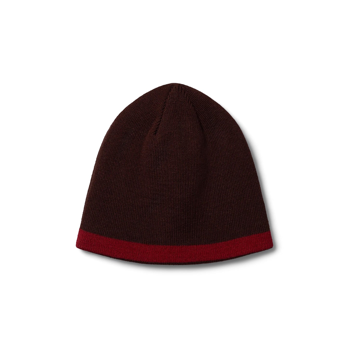 NP Stripe Reversible Beanie - Brown