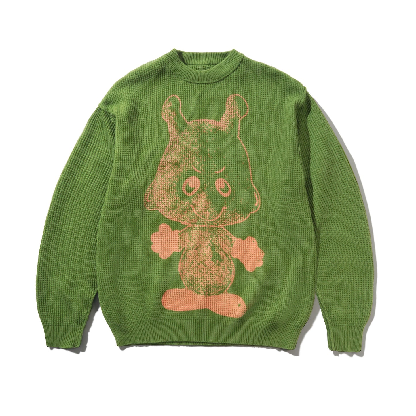 Newcomer Reversible Knit Sweater - Grass