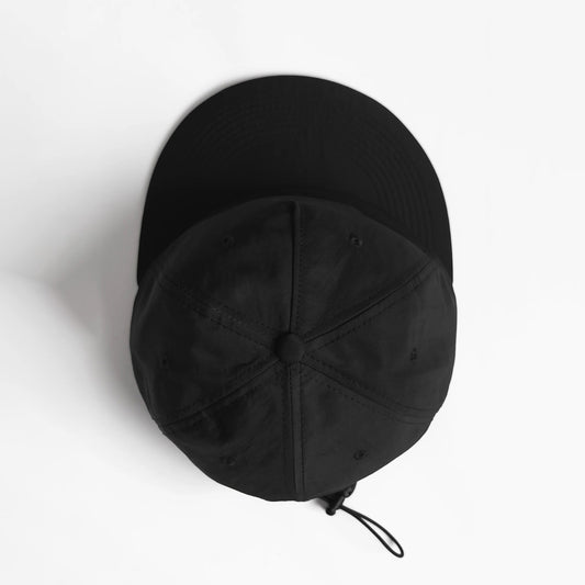 Nylon Surf Cap - Black