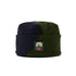 Organic Panel Polar Fleece Beanie - Navy / Olive