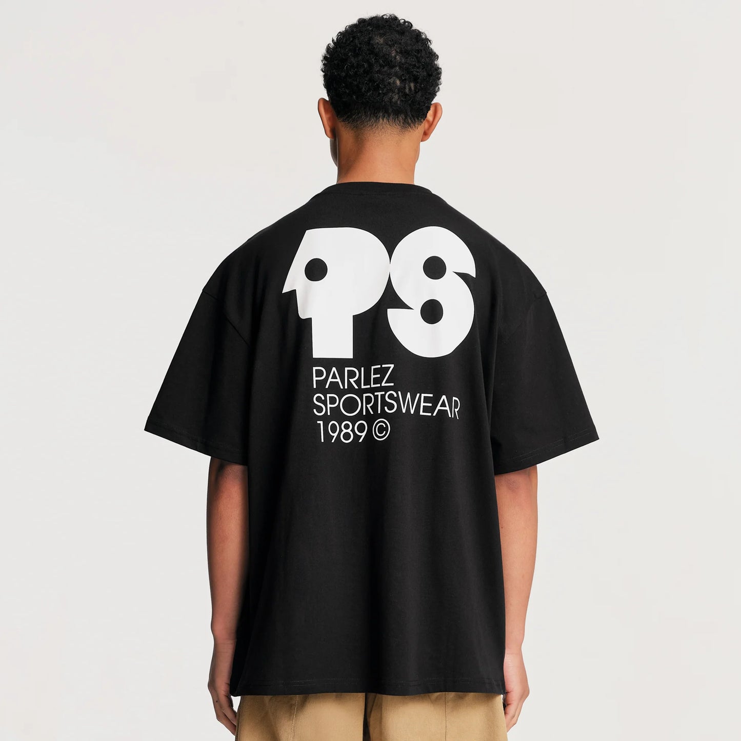 Broadcast Oversized T-Shirt - Black