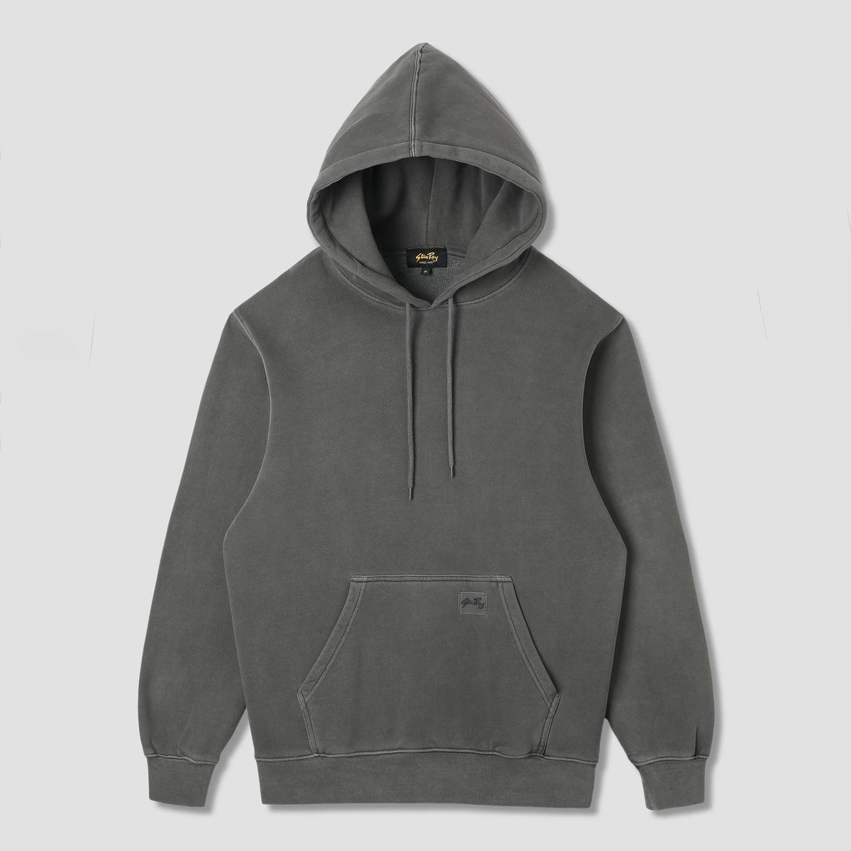 Patch Hood - Washed Black