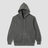 Patch Zip Hood Washed Black