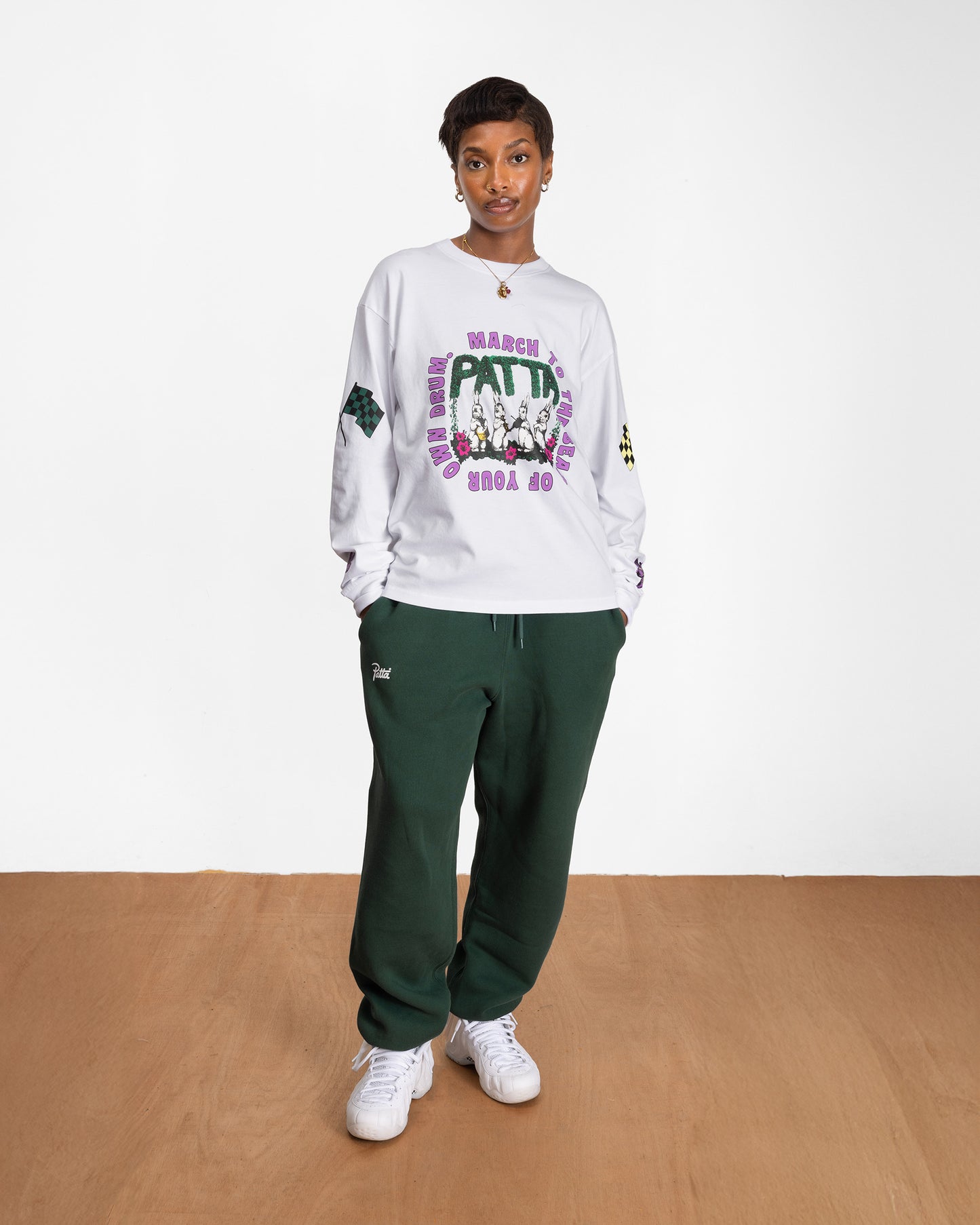 Own Your Own Mind Long Sleeve T-shirt - White