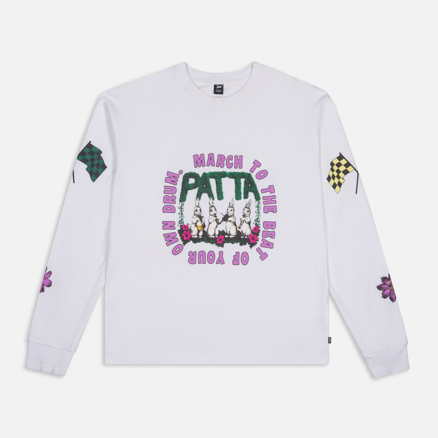 Own Your Own Mind Long Sleeve T-shirt - White