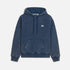Classic Acid Washed Hooded Sweater - Estate Blue