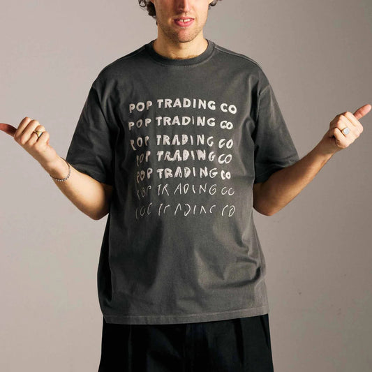 Sketchy T-Shirt - Washed Black