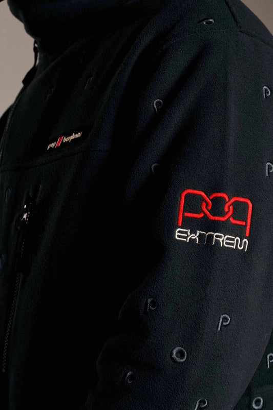 Pop x Berghaus Lhoste Fullzip Fleece Jacket - Black