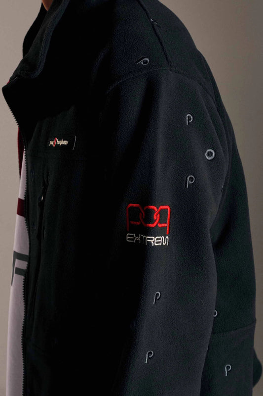 Pop x Berghaus Lhoste Fullzip Fleece Jacket - Black