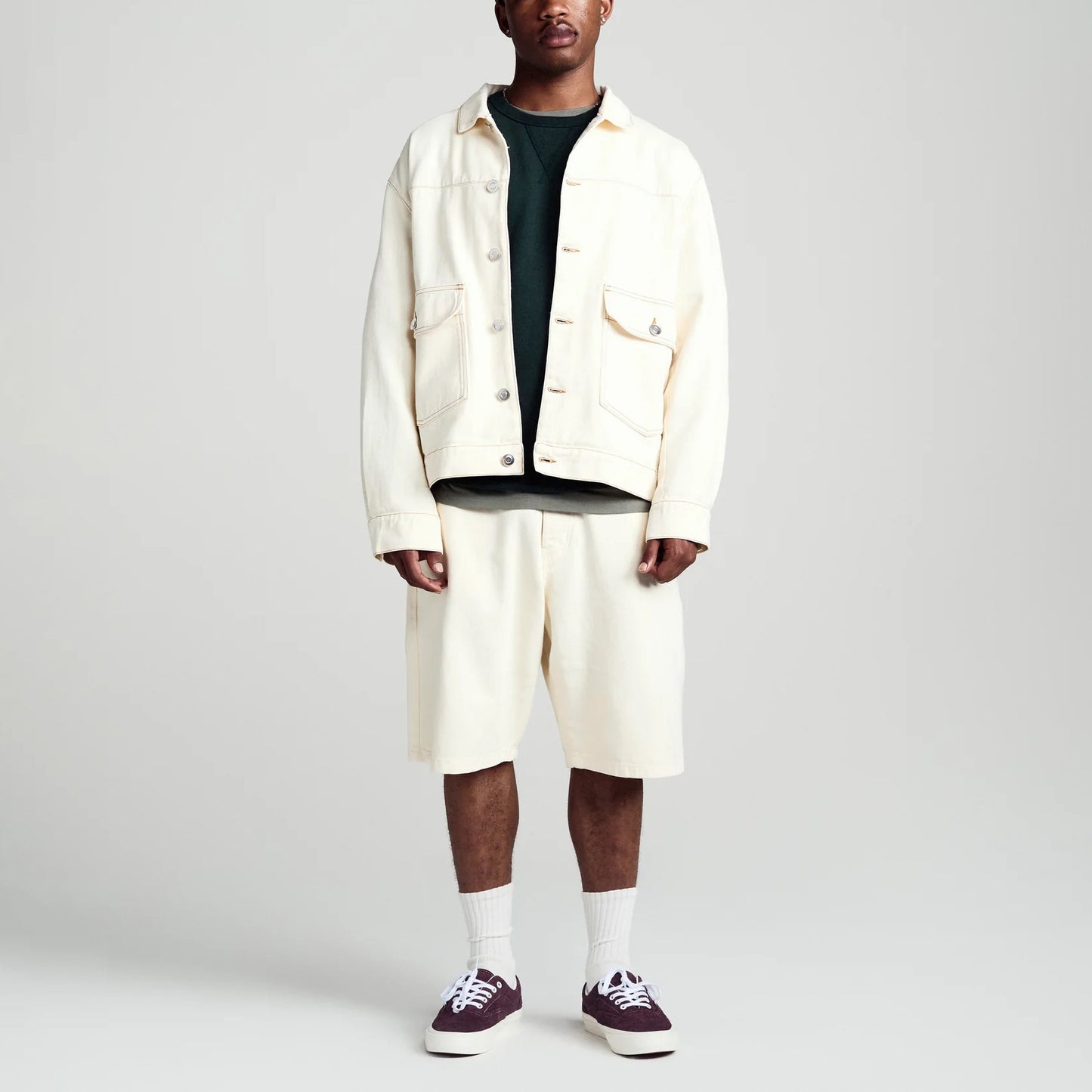 DRS Denim Jacket - Off White