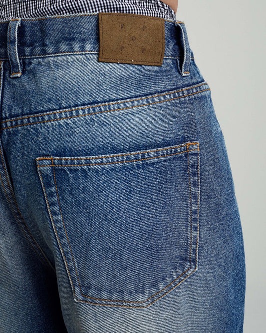 Longer DRS Short - Washed Denim