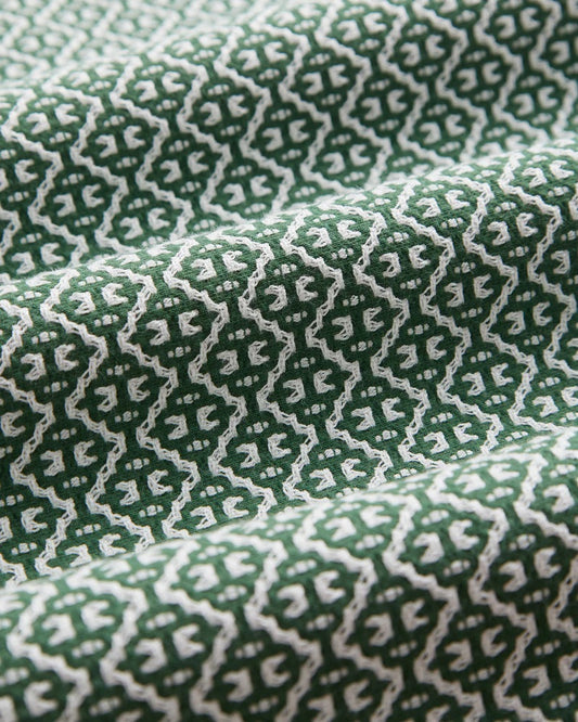 Portuguese Tile Shirt - Green