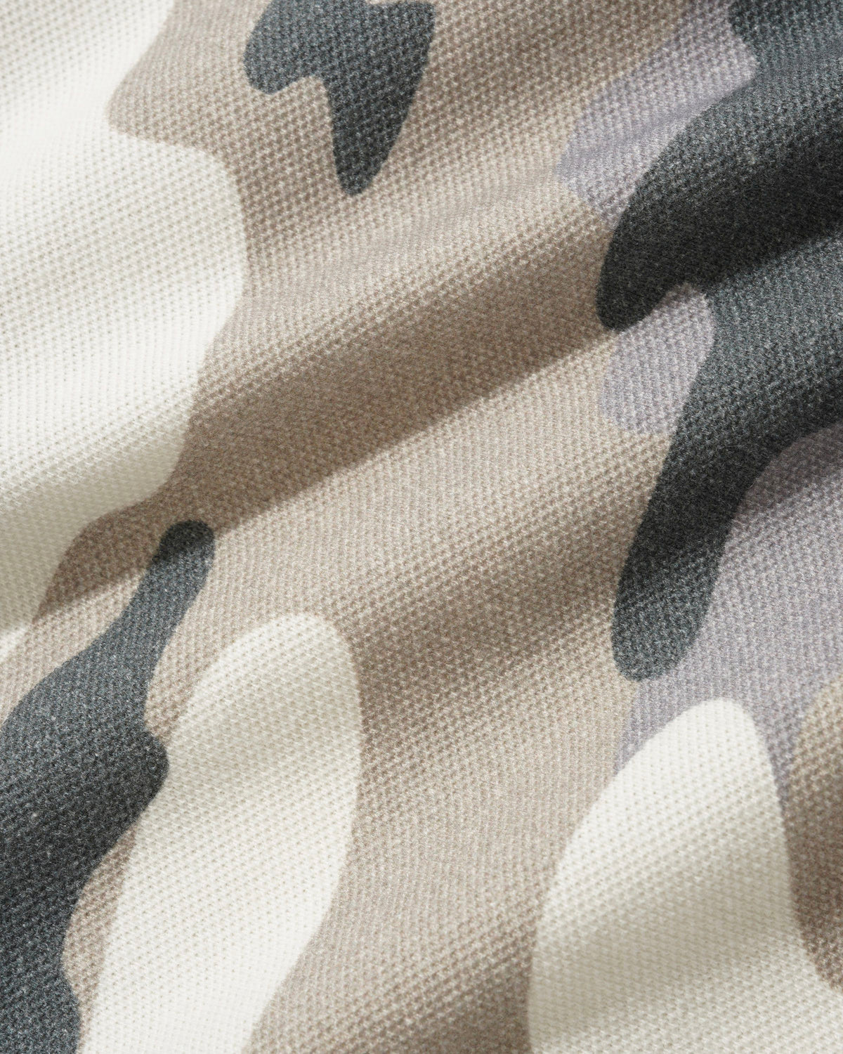 Pique Tee - Winter Camo