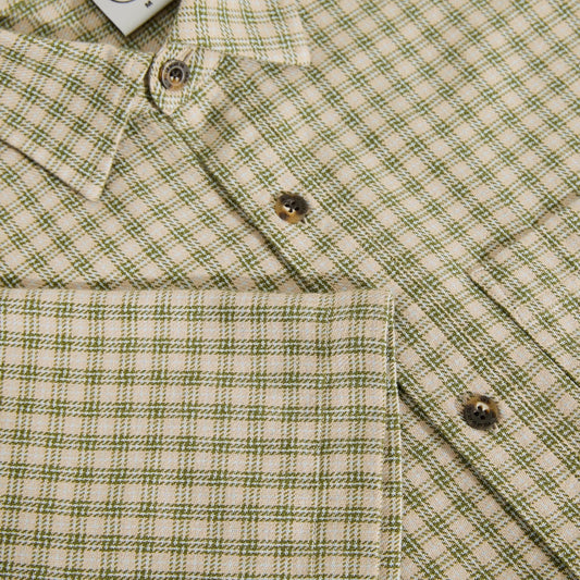 Mitchell Shirt - Beige / Green