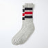 OldSchool Work Boot Socks - Dark Navy / Red